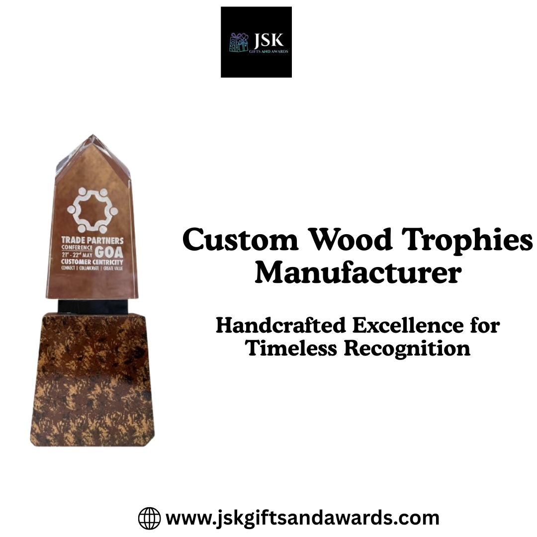 Top Custom Wood Trophies Manufacturers for Premium & Handcrafted Awards