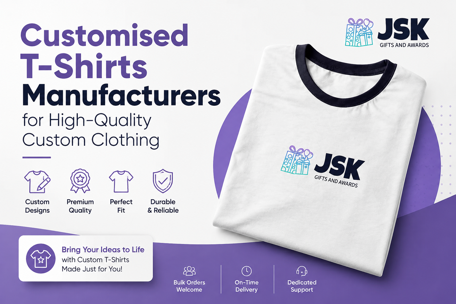 Customised T-Shirts Manufacturers for High-Quality Custom Clothing