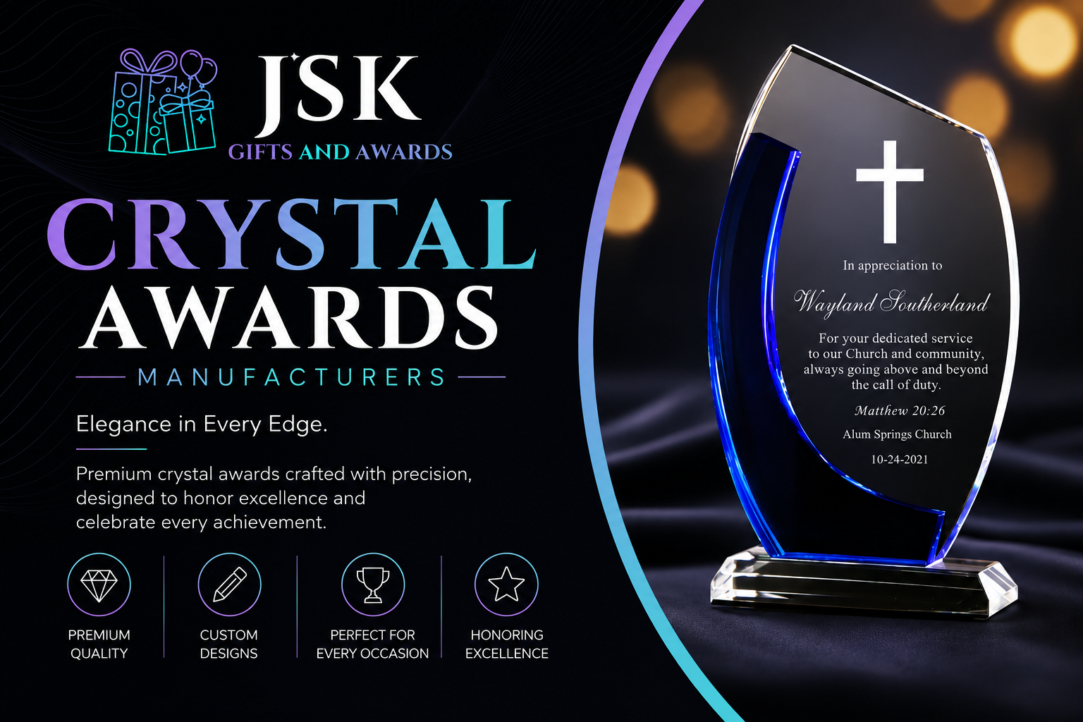 Why Crystal Awards Manufacturers Are the Best Choice for Corporate Recognition