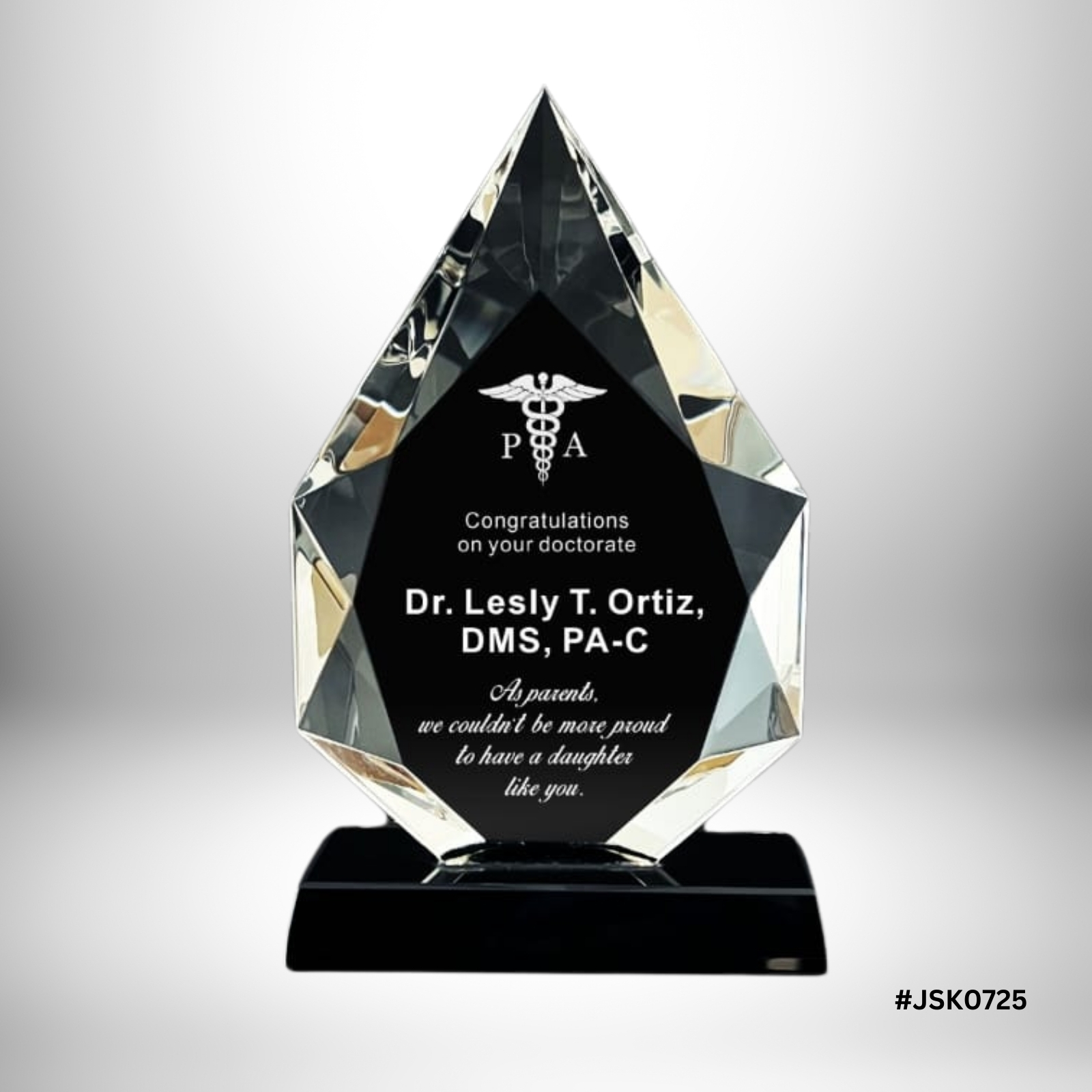 Acrylic Trophy Memento Acrylic Trophy Memento