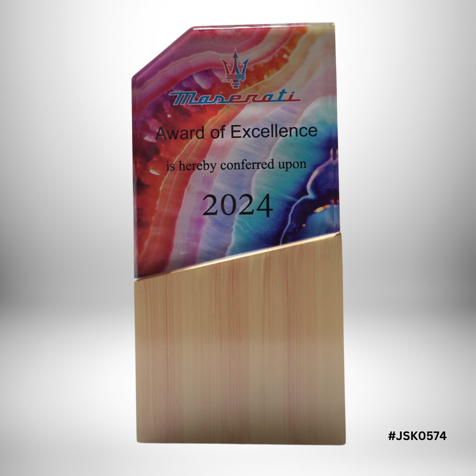 Wooden Football Trophy Wooden Football Trophy