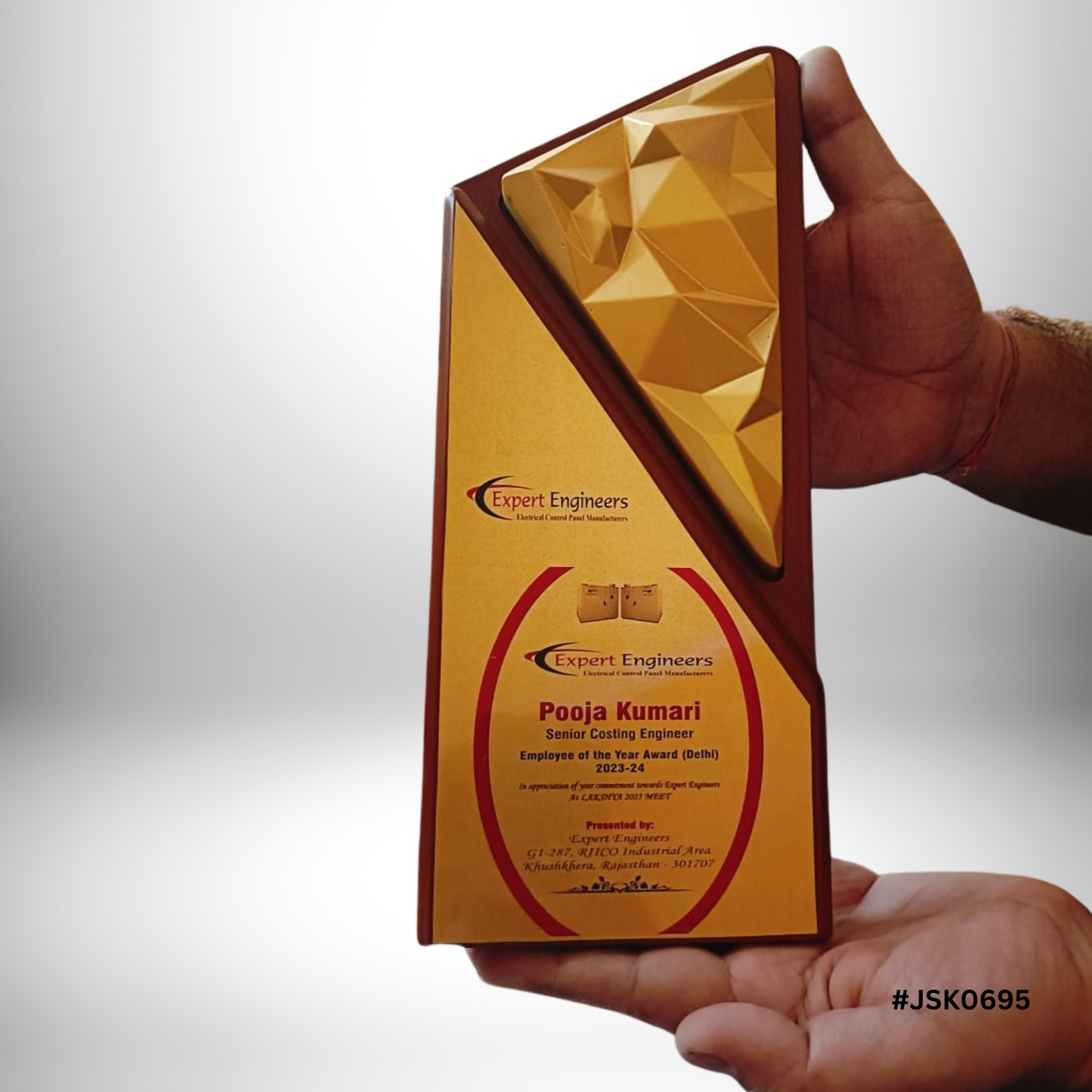 Designer Wooden Trophy Designer Wooden Trophy